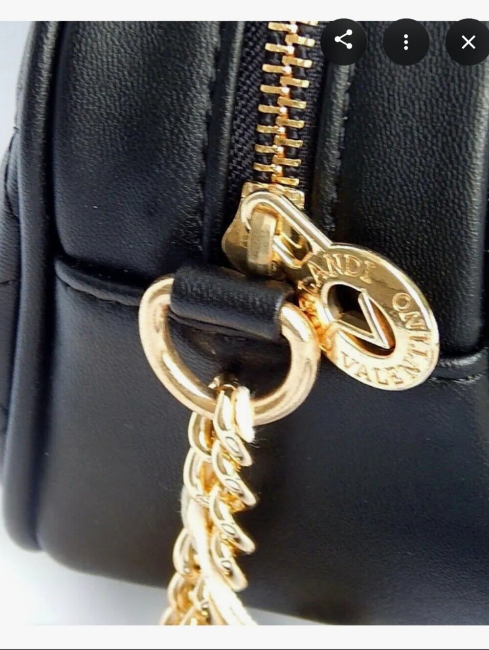 Valentino Orlandi Crossbody Camera Bag V-2000 Black - Picture 4 of 6